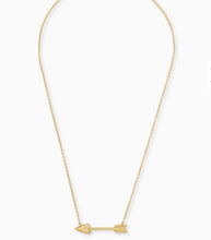 Load image into Gallery viewer, Zoey Arrow Pendant in Gold
