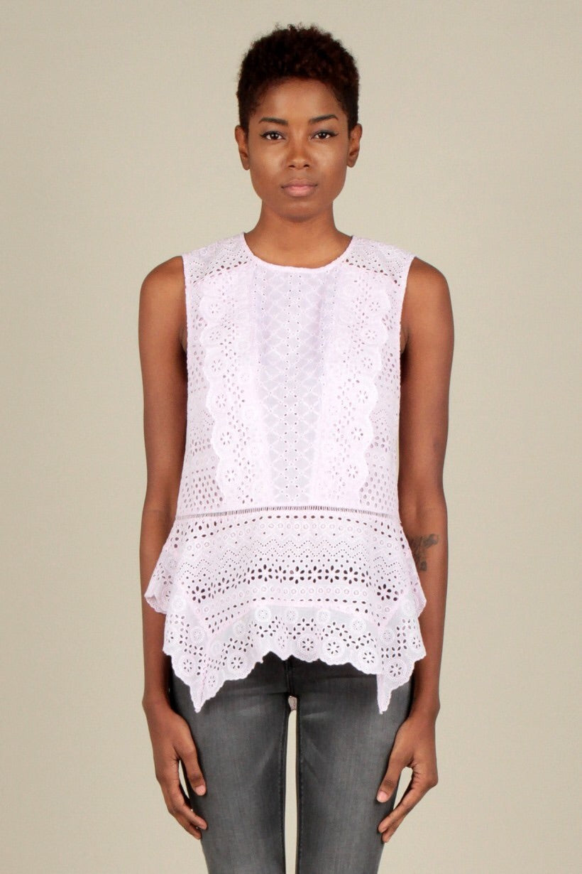 Sleeveless Peplum