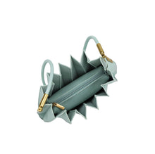 Load image into Gallery viewer, Carrie Medium Pleated Shoulder Bag in Seafoam
