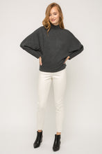 Load image into Gallery viewer, Dolman Sleeve Ribbed Sweater
