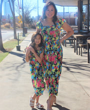 Load image into Gallery viewer, Little Girls Floral Print Ruffle Sleeve Dress
