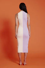 Load image into Gallery viewer, Two Tone Mock Knit Dress
