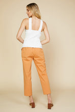 Load image into Gallery viewer, Cross Neck Sleeveless Top Off White
