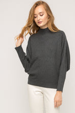 Load image into Gallery viewer, Dolman Sleeve Ribbed Sweater
