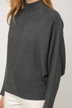 Load image into Gallery viewer, Dolman Sleeve Ribbed Sweater
