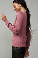 Load image into Gallery viewer, Embroidered Stitch Knit Top
