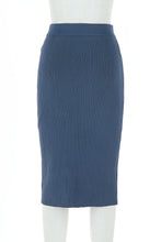 Load image into Gallery viewer, Alessa Midi Skirt with Side Slit
