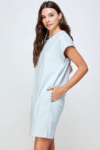 Load image into Gallery viewer, Blue Classic T-Shirt Dress
