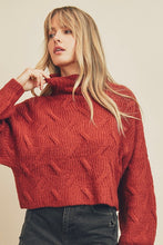 Load image into Gallery viewer, Chunky Knit Cable Sweater
