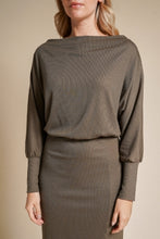 Load image into Gallery viewer, Dolman Sleeve Midi Dress
