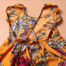 Load image into Gallery viewer, Floral Print V-neck Maxi Dress
