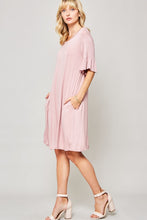 Load image into Gallery viewer, Butter Soft Ruffle Sleeve Knit Dress
