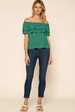 Load image into Gallery viewer, Ruffle Off the Shoulder Top
