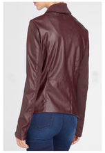 Load image into Gallery viewer, Waterfall Leather Jacket
