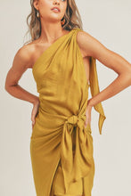 Load image into Gallery viewer, One Shoulder Maxi Dress
