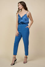 Load image into Gallery viewer, Welt Pocket Trousers in Blue
