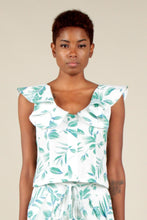 Load image into Gallery viewer, Floral Linen Top
