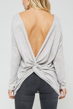 Load image into Gallery viewer, Back Knot Knit Sweater
