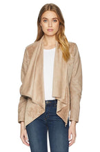 Load image into Gallery viewer, Waterfall Faux Leather Jacket
