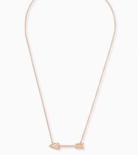 Load image into Gallery viewer, Zoey Arrow Pendant in Rosegold
