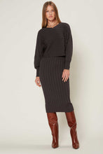 Load image into Gallery viewer, 2fer Sweater Dress and Top Combo
