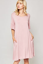 Load image into Gallery viewer, Butter Soft Ruffle Sleeve Knit Dress
