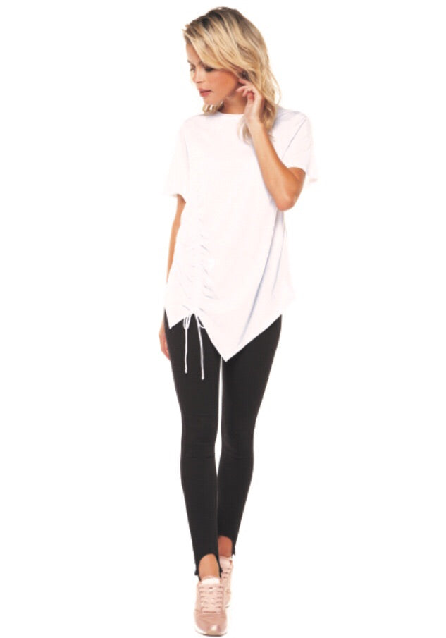 Side Cinched Tee