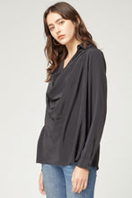 Load image into Gallery viewer, Cowl Neck Collar Blouse
