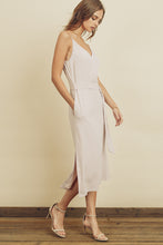 Load image into Gallery viewer, Belted Midi Slip Dress
