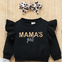 Load image into Gallery viewer, Baby Girl &quot;Mama&#39;s Girl&quot; Sweatshirt
