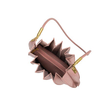 Load image into Gallery viewer, Carrie Medium Pleated Shoulder Bag in Mauve
