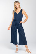 Load image into Gallery viewer, Shoulder Tie Knit Jumpsuit
