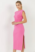 Load image into Gallery viewer, Cinched Waist Sleeveless Knit Top
