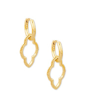 Load image into Gallery viewer, Abbie Huggie Earrings in Gold
