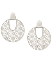 Load image into Gallery viewer, DIANE ROUND PLATE EARRINGS
