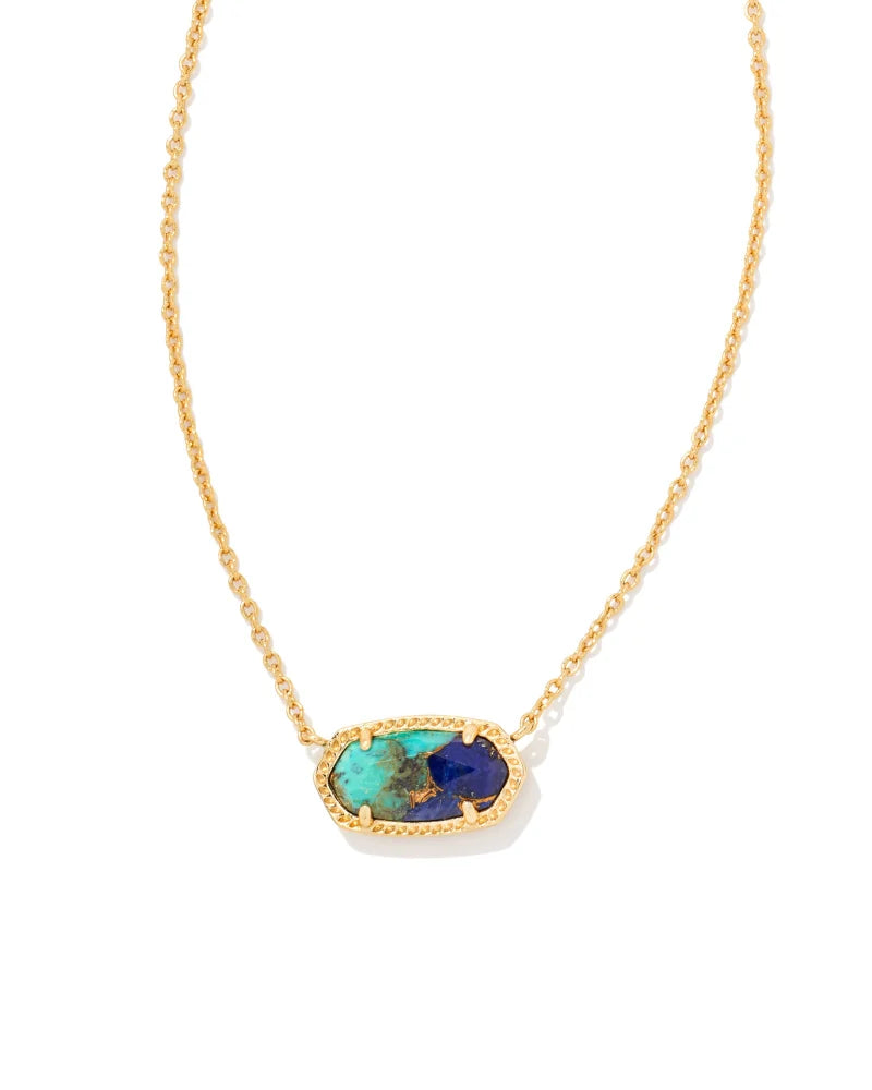 Elisa Lapis Turquoise Necklace