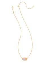 Load image into Gallery viewer, Elisa Satellite Necklace GOLD PINK WATERCOLOR
