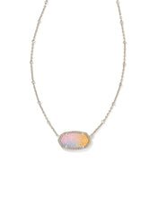 Load image into Gallery viewer, Elisa Satellite Necklace RHOD PINK WATERCOLOR

