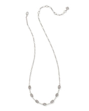 Load image into Gallery viewer, Emilie Drusy Strand in Rhodium
