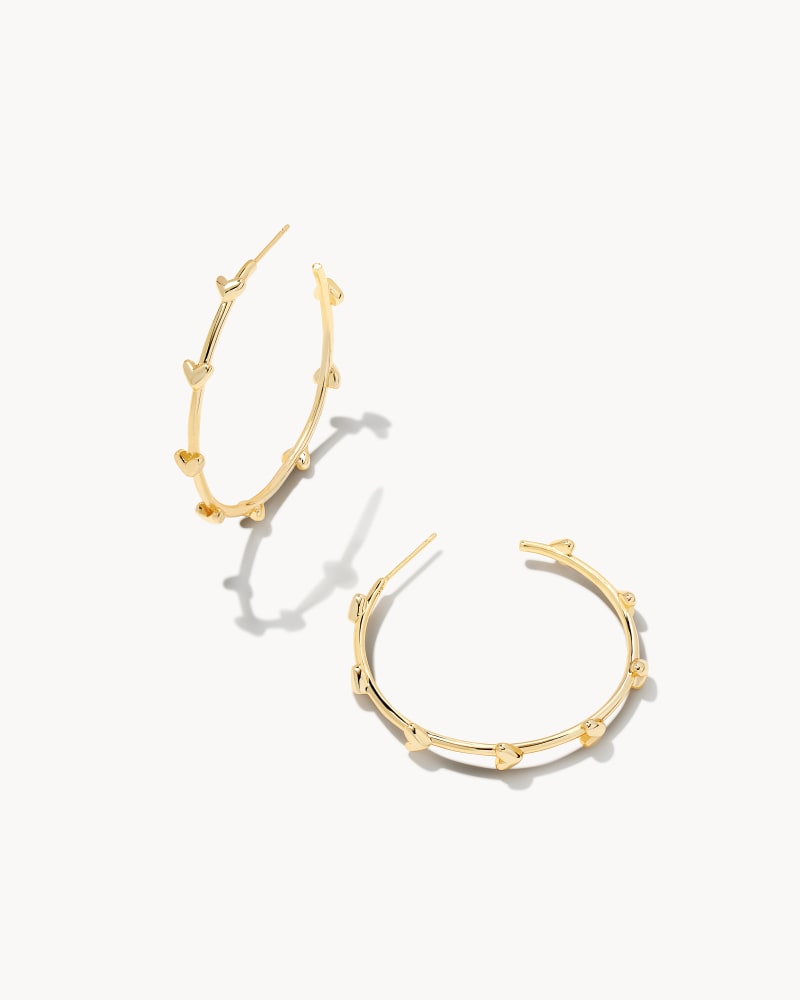 Haven Hoops in Gold