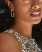 Load image into Gallery viewer, Madelyn Gold Hoop Earrings in Neutral Mix
