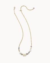 Load image into Gallery viewer, Madelyn Gold Strand Necklace in Neutral Mix

