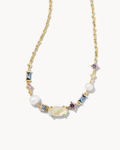 Load image into Gallery viewer, Madelyn Gold Strand Necklace in Neutral Mix

