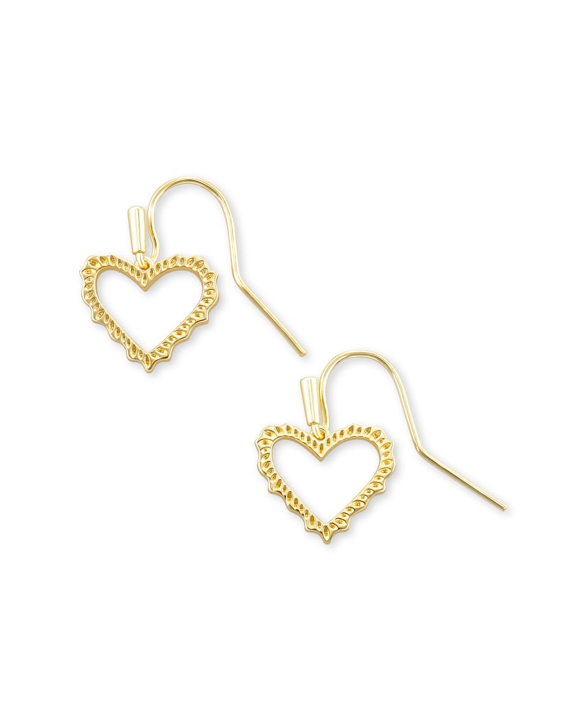 Sophee Gold Heart Drop