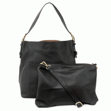 Load image into Gallery viewer, Classic Hobo Handbag 2 in 1
