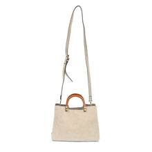 Load image into Gallery viewer, Angie Vintage Satchel with Wood Handle
