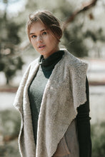 Load image into Gallery viewer, Long Faux Shearling Vest
