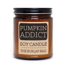 Load image into Gallery viewer, Burlap Soy Candles
