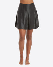 Load image into Gallery viewer, SPANX Faux Leather Skater Skirt
