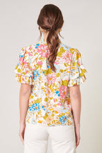 Load image into Gallery viewer, Sia Floral Tie Neck Blouse
